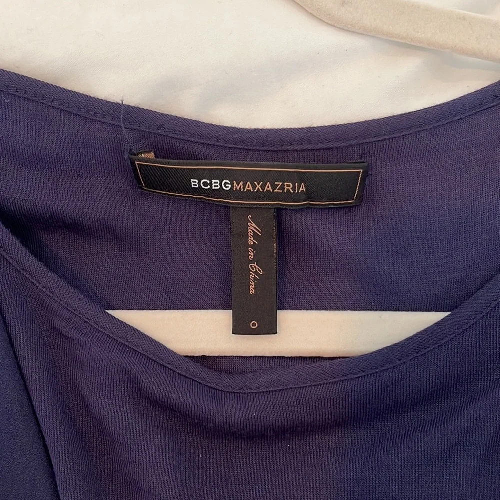 BCBGMAXAZRIA blue dress! Perfect for a cocktail party or wedding! - Picture 5 of 5